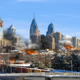 Philadelphia officials say they’re optimistic enough about their chances of landing the new headquarters that it just made sense to implode the downtown area.